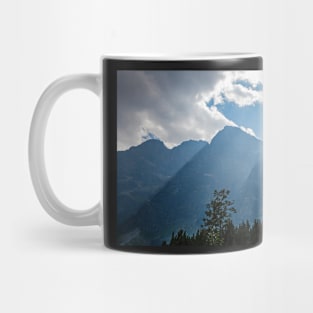 Mnich and Mieguszowiecki Peak, Tatra mountains, Poland Mug